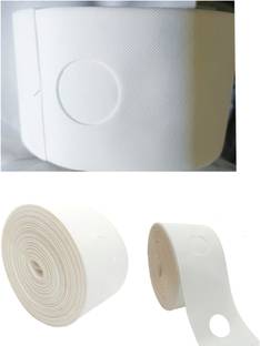 DS Creations 15 /meter curtain eyelet rings tape with readymade holes Curtain Ring, Ring with Hook, Ring