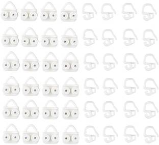 IKEA White Curtain Hooks