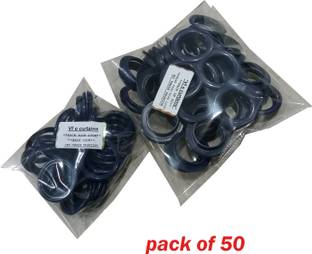 Vf e curtains Premium Curtain Grommets Plastic 1.5 Inch Inner Dia Drapery Curtain Ring