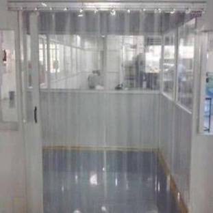 UNFOLD HAPPINESS 214 cm (7 ft) PVC Transparent Door Curtain Single Curtain