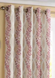 Waco creation 152 cm (5 ft) Polyester Room Darkening Door Curtain (Pack Of 2)
