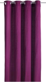 Adimanav 274.32 cm (9 ft) Long Door Polyester Room Darkening Curtain Single Curtain