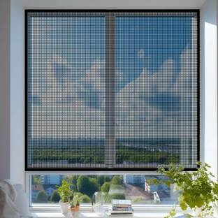 KARP 60 cm (2 ft) Net Semi Transparent Window Curtain Single Curtain