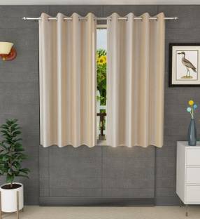 Flipkart SmartBuy 150 cm (5 ft) Polyester Window Curtain (Pack Of 2)