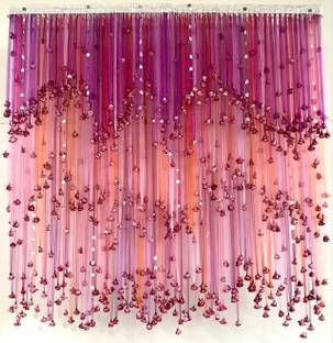 S22 274 cm (9 ft) Polyester Room Darkening Long Door Curtain (Pack Of 2)