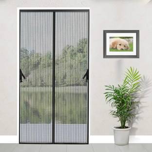 KARP 100 cm (3 ft) Door Polyester Semi Transparent Curtain Single Curtain