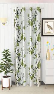 Rivika 152 cm (5 ft) Window Polyester Room Darkening Curtain Single Curtain
