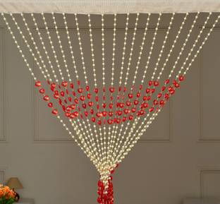 GOYTEX Red string bead curtain