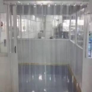 Variety Products Collection 214 cm (7 ft) Door PVC Transparent Curtain Single Curtain