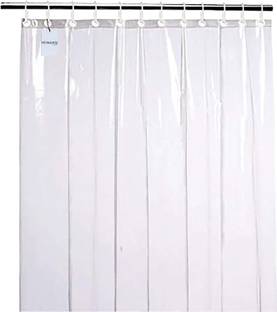HOMESTIC by Kuber Industries 214 cm (7 ft) PVC Semi Transparent Door Curtain Single Curtain