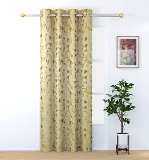 Freshfromloom 213 cm (7 ft) Polyester Room Darkening Door Curtain Single Curtain