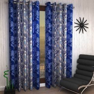 Flipkart SmartBuy 152 cm (5 ft) Polyester Room Darkening Window Curtain (Pack Of 2)