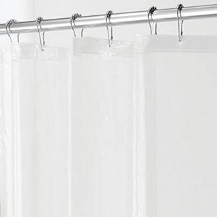SHAVIN 210 cm (7 ft) PVC Transparent Door Curtain Single Curtain