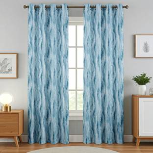 Kraftiq Homes 152 cm (5 ft) पर्दा (2  का पैक)