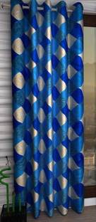 Styletex 152 cm (5 ft) Polyester Semi Transparent Window Curtain Single Curtain