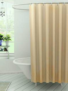 CASA FURNISHING 274 cm (9 ft) Long Door PVC Semi Transparent Curtain Single Curtain