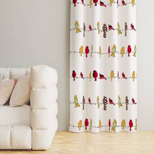 DECOMIZER 214 cm (7 ft) Polyester Room Darkening Door Curtain Single Curtain