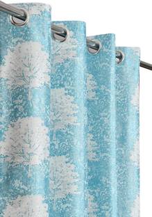 GOYTEX 153 cm (5 ft) Polyester Room Darkening Window Curtain (Pack Of 2)