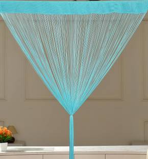 Shamsuddin 210 cm (7 ft) Polyester Semi Transparent Door Curtain Single Curtain