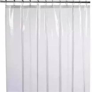 Fabfurn 213.36 cm (7 ft) Polyester Semi Transparent Window Curtain (Pack Of 2)