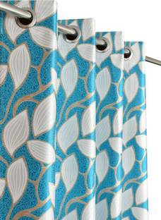 ANC Decor 152 cm (5 ft) Polyester Room Darkening Window Curtain (Pack Of 2)