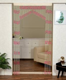 Yarnis 213 cm (7 ft) PVC Transparent Door Curtain Single Curtain