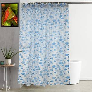 SHAVIN 272 cm (9 ft) Long Door PVC Semi Transparent Curtain Single Curtain