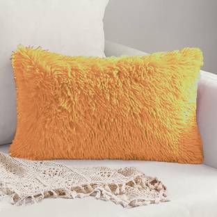 PriMaryHoMe Fur Cushions Cover