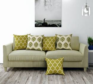 Trance Home Linen Cotton Cushions Cover