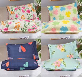 RUSTIC LINEN Microfiber Pillows Cover