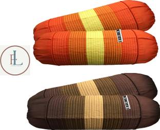 FabLinen Silk Bolsters Cover