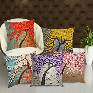 SVHM Polyester Cushions & Pillows Cover