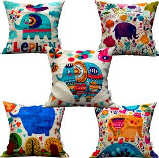 Crosmo Jute Cushions Cover