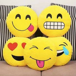 LKemoji Cotton Cushions Cover