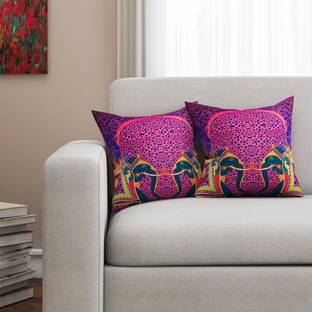 SEJ BY NISHA GUPTA Cotton Cushions Cover