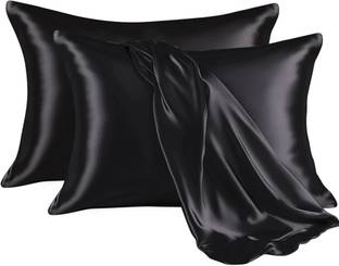 Espresso Satin Pillows Cover