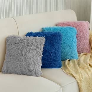 PICKKART Fur Cushions Cover