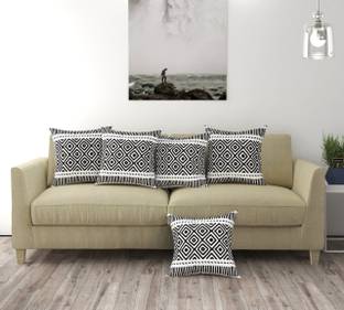 Trance Home Linen Cotton Cushions & Pillows Cover