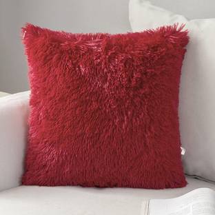 Wondershala Fur, Faux Silk Cushions Cover