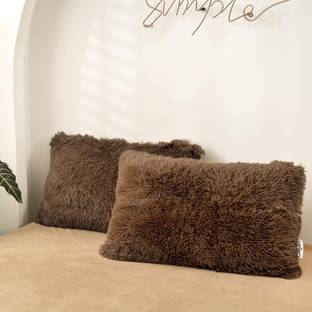 Cozyert Fur, Microfiber Pillows Cover