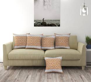 Trance Home Linen Cotton Cushions & Pillows Cover