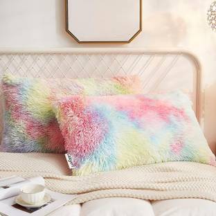 Cozyert Fur, Microfiber Pillows Cover