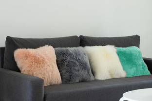PICKKART Fur Cushions Cover