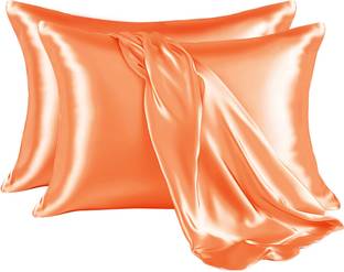 Espresso Satin Pillows Cover
