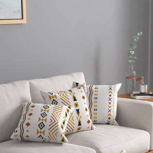 Urban Space Cotton Cushions Cover