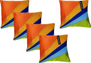HOME SHINE Dupion Silk Cushions Cover