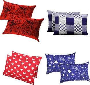 Divvay Homes Microfiber Pillows Cover