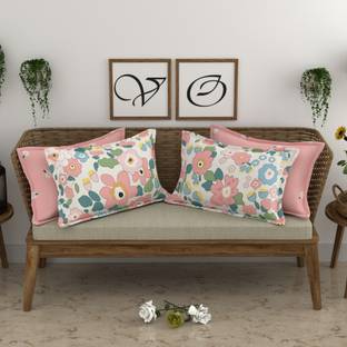 CHHAVI INDIA Microfiber Pillows Cover