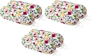 Rabhnoor Microfiber Bolsters Cover