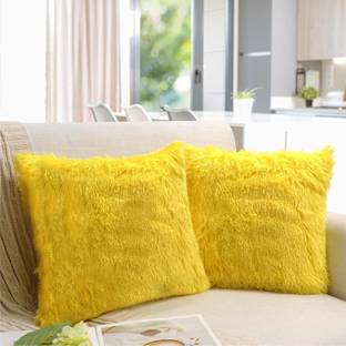 Espresso Fur Cushions Cover